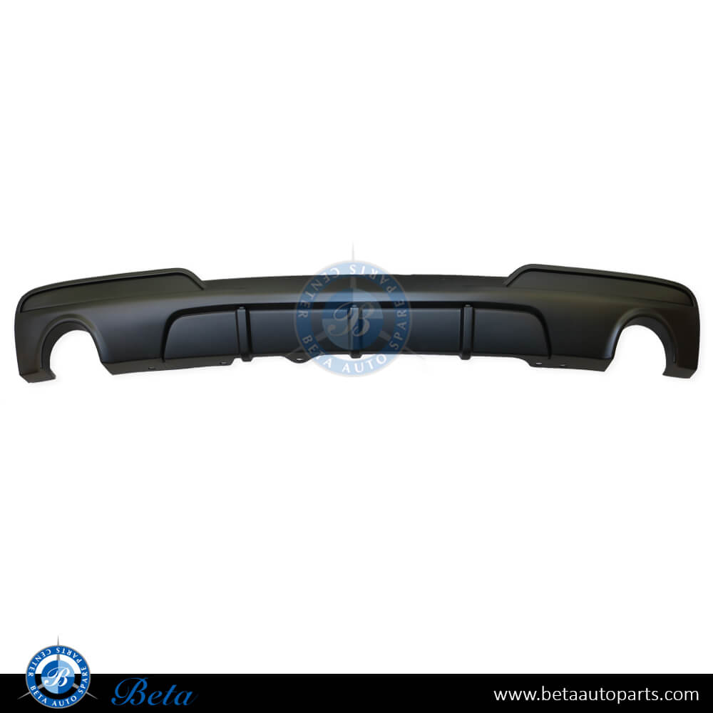 Rear Diffuser M-Performance for M-Tek Matt Black color for BMW 5 Series F10 2010-2016 models, Part Number 51192291328 Rear Diffuser M-Performance for M-Tek Matt Black color for BMW 5 Series F10 2010-2016 models, Part Number 51192291328
